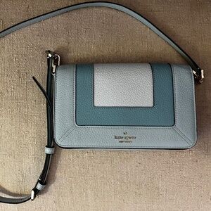 NWT Kate Spade Lena Colorblock Mini Flap Crossbody Purse